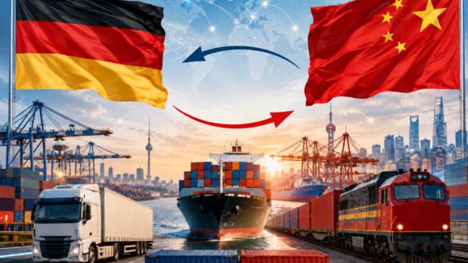 Exporte legen zu, Importe aus China treiben Saldo auseinander Exporte legen zu, Importe aus China treiben Saldo auseinander